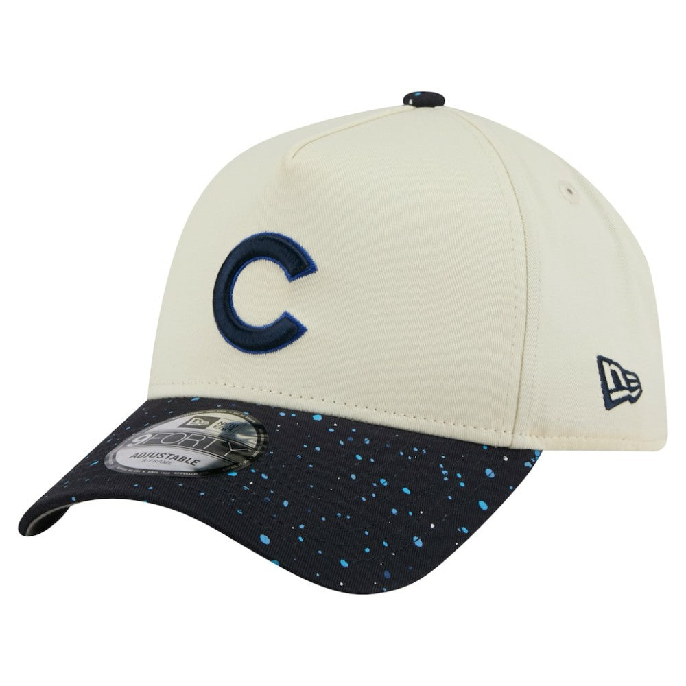 MLB Chicago Cubs New Era Speckle A-Frame 9FORTY Adjustable Hat