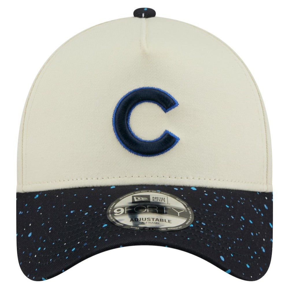 MLB Chicago Cubs New Era Speckle A-Frame 9FORTY Adjustable Hat