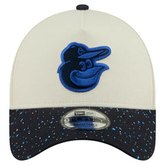 MLB Baltimore Orioles New Era Speckle A-Frame 9FORTY Adjustable Hat