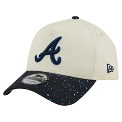 MLB Atlanta Braves New Era Speckle A-Frame 9FORTY Adjustable Hat