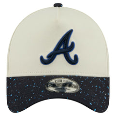 MLB Atlanta Braves New Era Speckle A-Frame 9FORTY Adjustable Hat