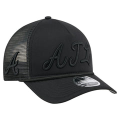 MLB Atlanta Braves New Era City Initial 9FORTY A-Frame M-Crown Adjustable Trucker Hat