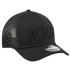 MLB New York Yankees New Era City Initial 9FORTY A-Frame M-Crown Adjustable Trucker Hat