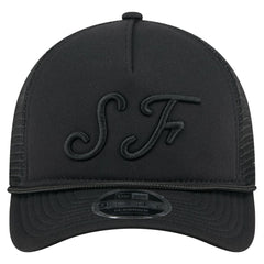 MLB San Francisco Giants New Era City Initial 9FORTY A-Frame M-Crown Adjustable Trucker Hat
