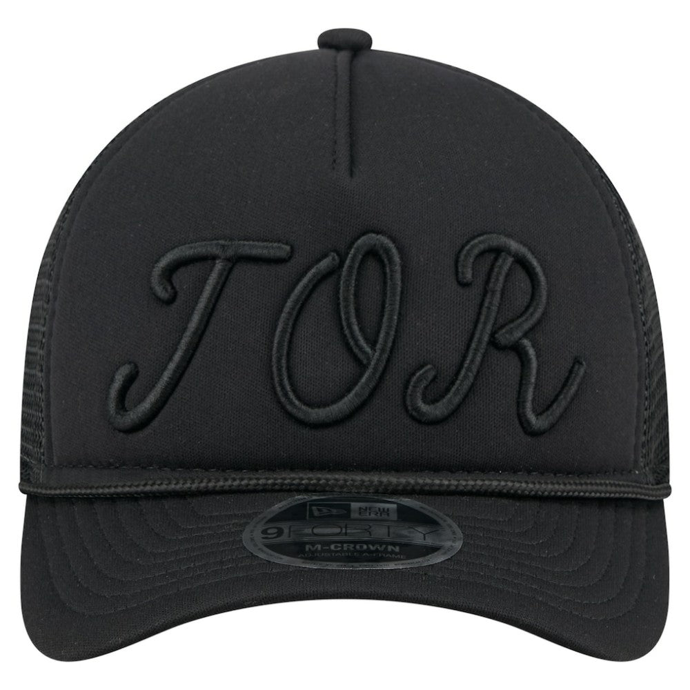 MLB Toronto Blue Jays New Era City Initial 9FORTY A-Frame M-Crown Adjustable Trucker Hat