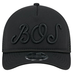 MLB Boston Red Sox New Era City Initial 9FORTY A-Frame M-Crown Adjustable Trucker Hat
