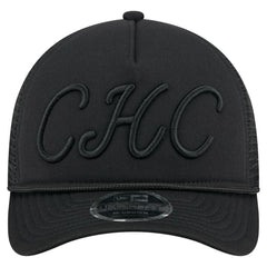 MLB Chicago Cubs New Era City Initial 9FORTY A-Frame M-Crown Adjustable Trucker Hat