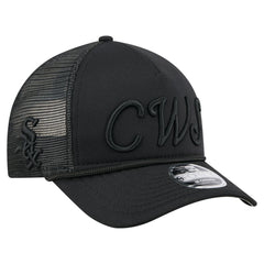 MLB Chicago White Sox New Era City Initial 9FORTY A-Frame M-Crown Adjustable Trucker Hat