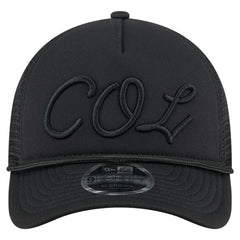 MLB Colorado Rockies New Era City Initial 9FORTY A-Frame M-Crown Adjustable Trucker Hat