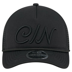 MLB Cincinnati Reds New Era City Initial 9FORTY A-Frame M-Crown Adjustable Trucker Hat