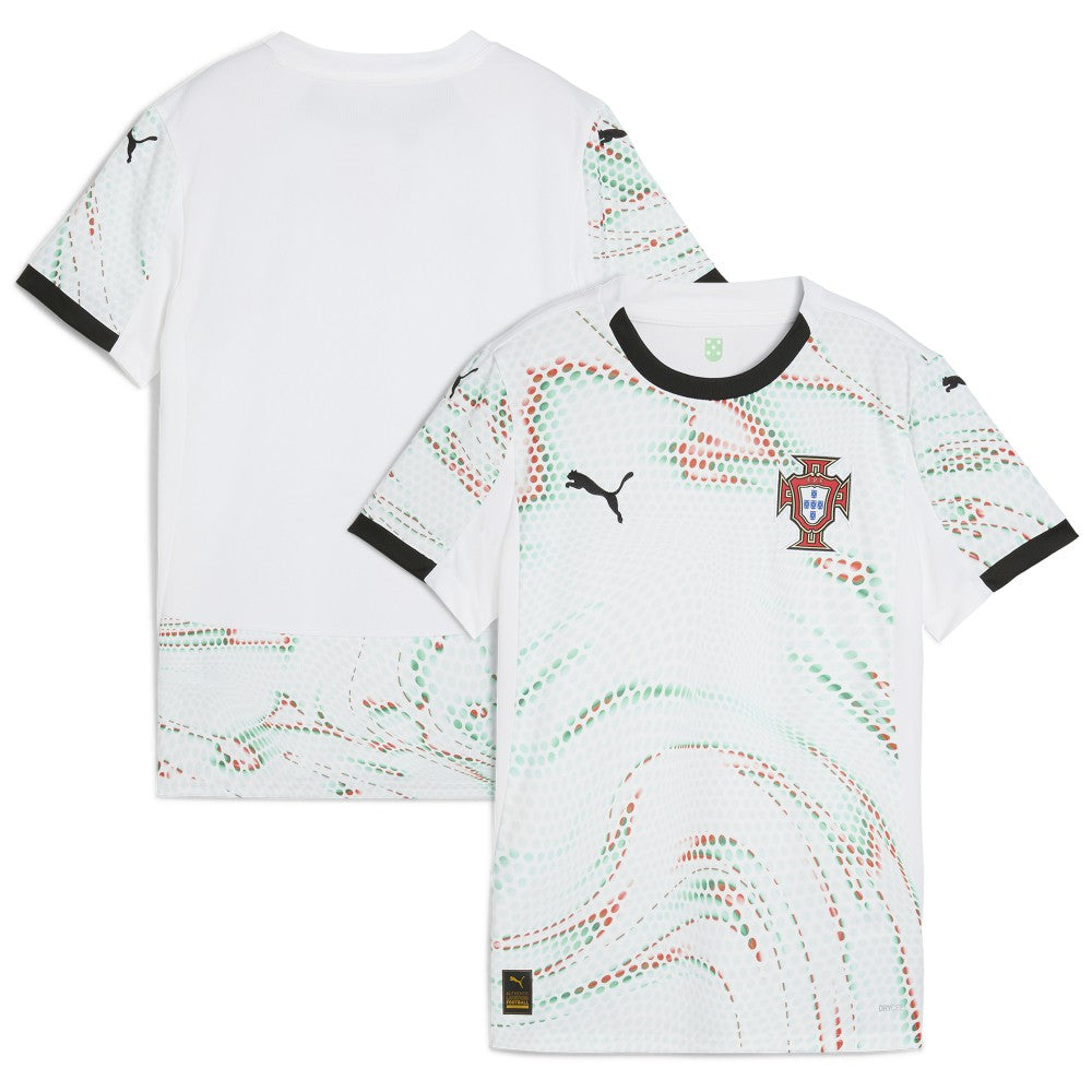 Portugal National Team Women's 2025 Away Replica Jersey - Puma White