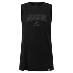 NHL Black Colorado Avalanche Levelwear Women's Influx Darkmoon Tank Top