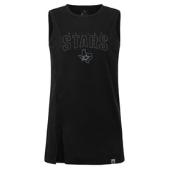 NHL Black Dallas Stars Levelwear Women's Influx Darkmoon Tank Top
