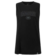 NHL Black Montreal Canadiens Levelwear Women's Influx Darkmoon Tank Top