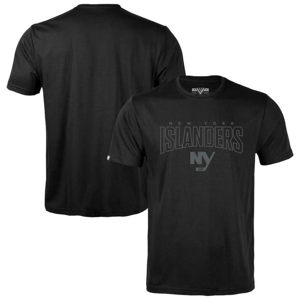 NHL Black New York Islanders Levelwear Richmond Darkmoon T-Shirt