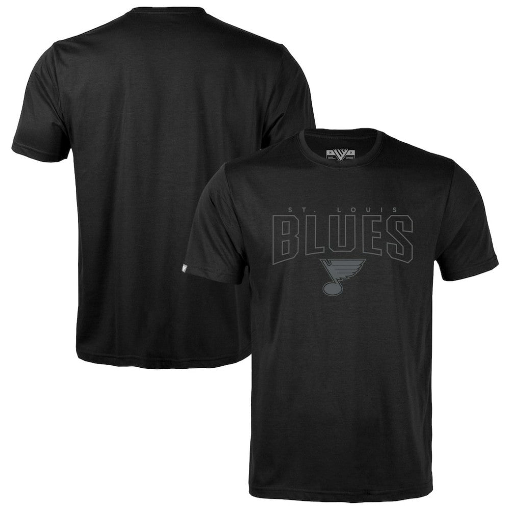 NHL Black St. Louis Blues Levelwear Richmond Darkmoon T-Shirt