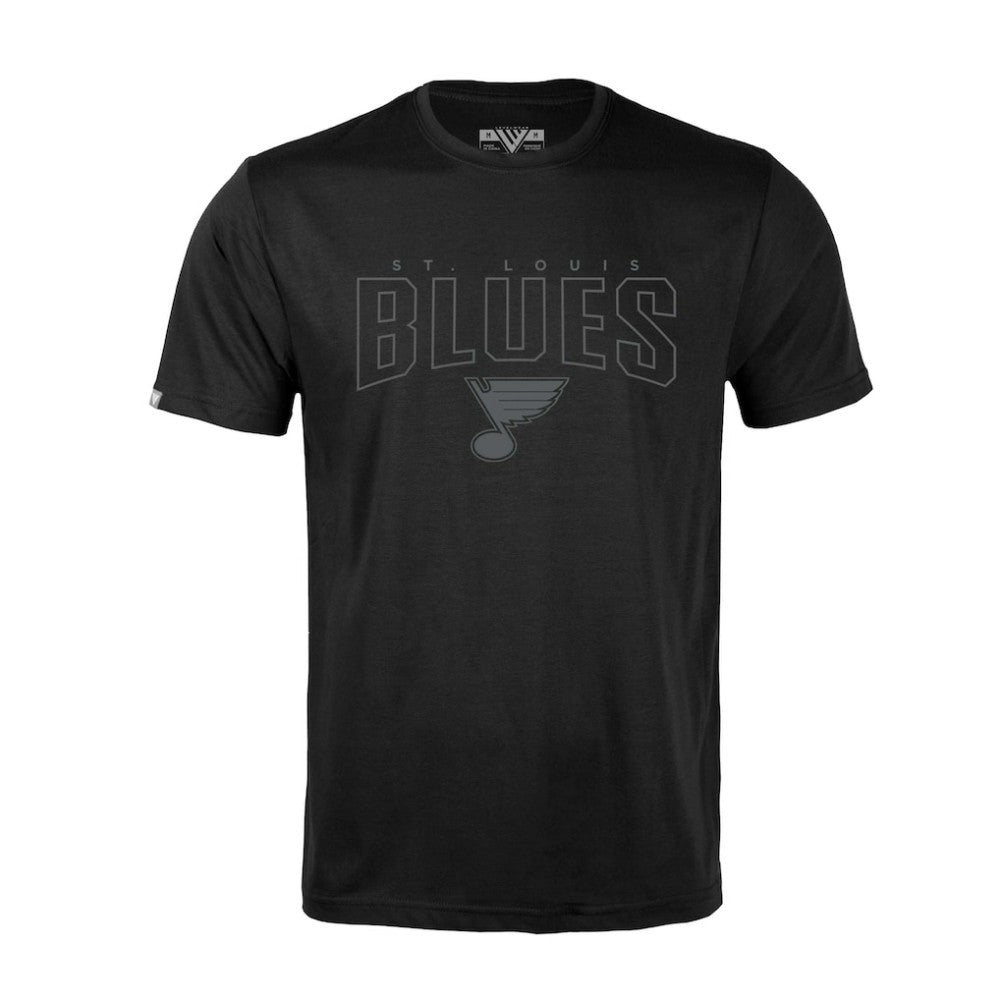 NHL Black St. Louis Blues Levelwear Richmond Darkmoon T-Shirt