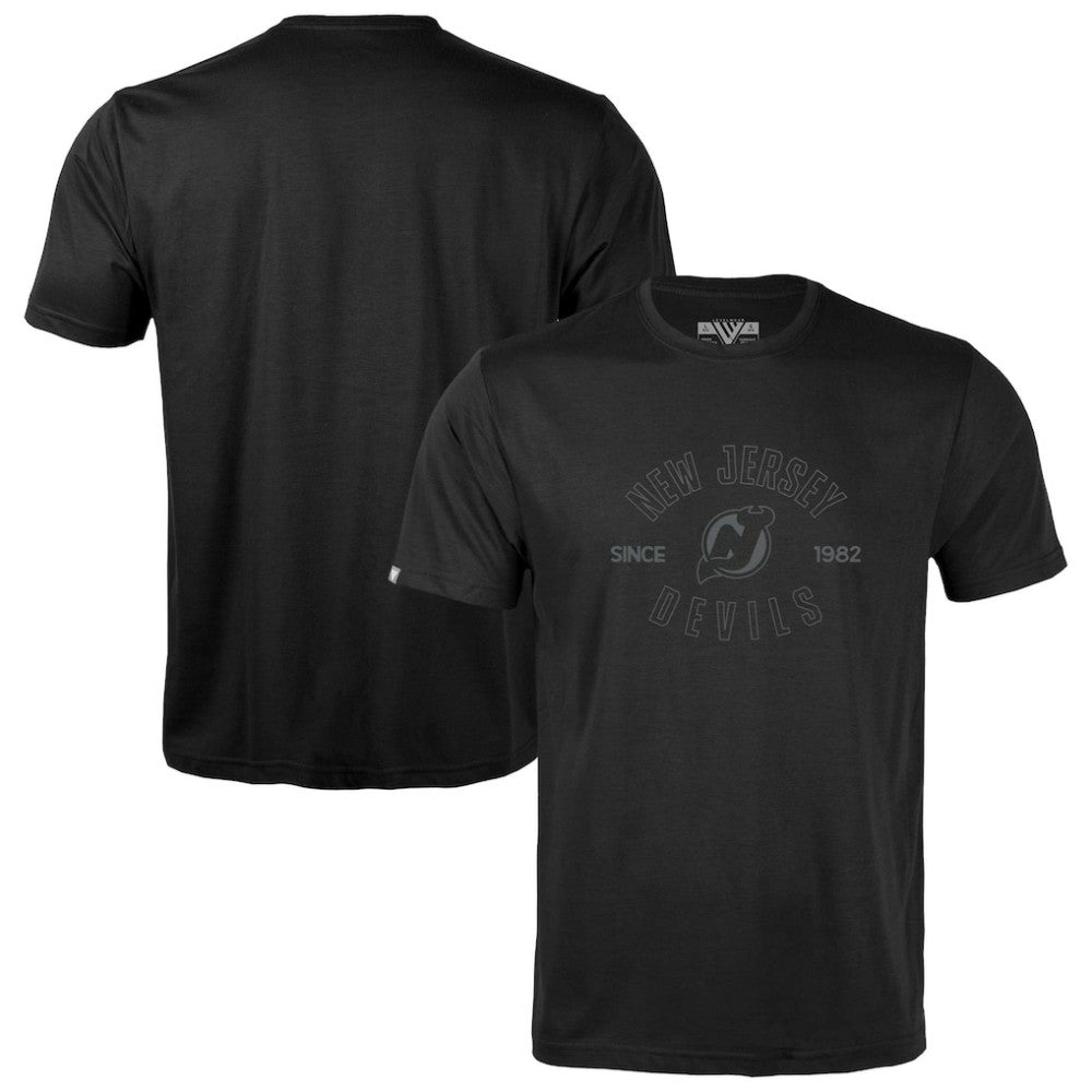 NHL Black New Jersey Devils Levelwear Youth Little Richmond Abyssal T-Shirt