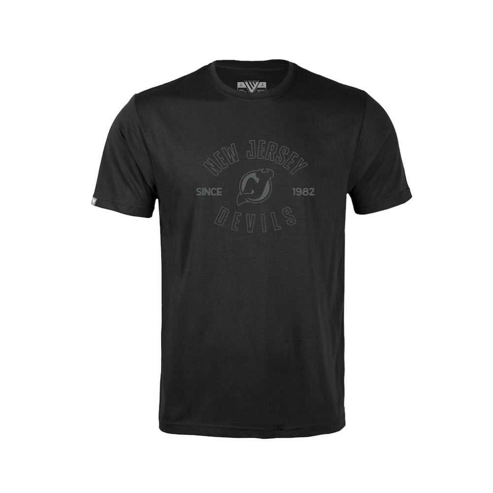 NHL Black New Jersey Devils Levelwear Youth Little Richmond Abyssal T-Shirt