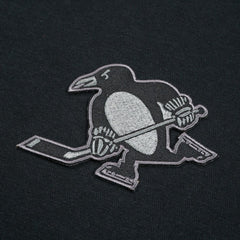 NHL Black Pittsburgh Penguins Levelwear Women's Waterfall Nightfall Pullover Hoodie