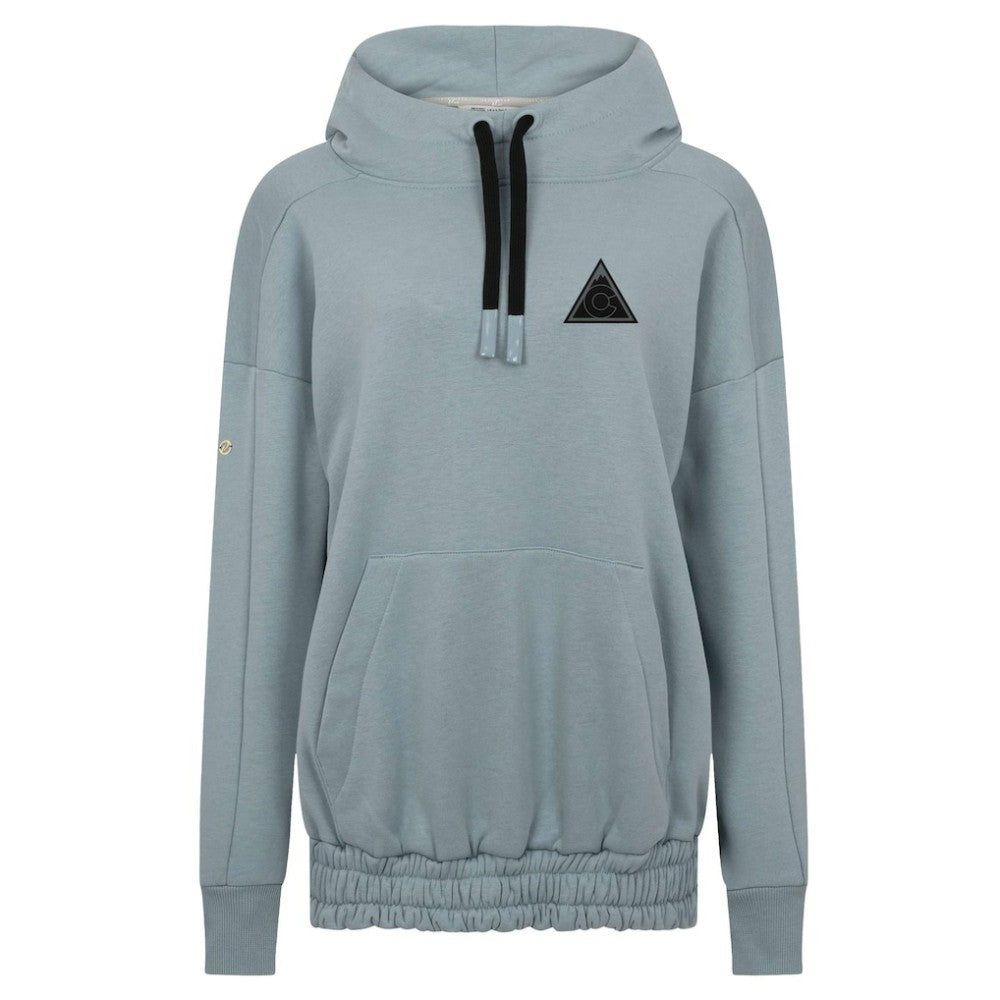 NHL Gray Colorado Avalanche Levelwear Women's Waterfall Nightfall Pullover Hoodie