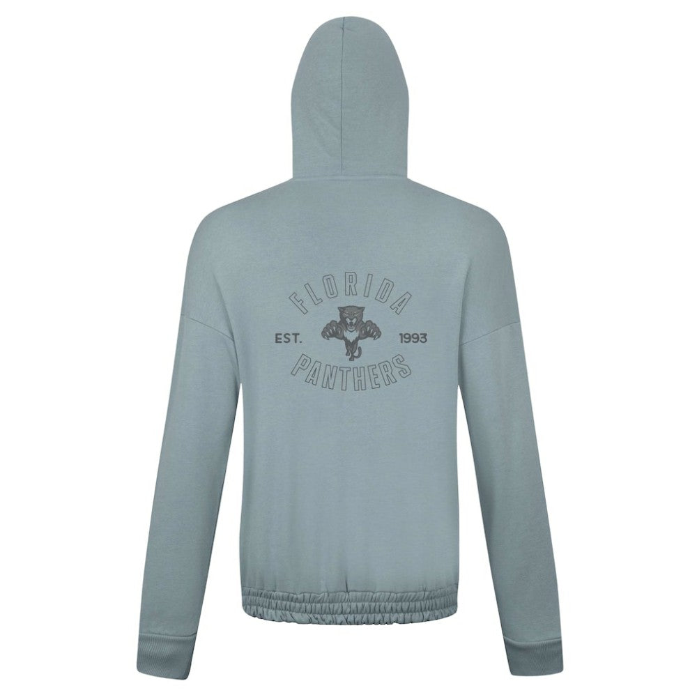 NHL Gray Florida Panthers Levelwear Women's Waterfall Nightfall Pullover Hoodie