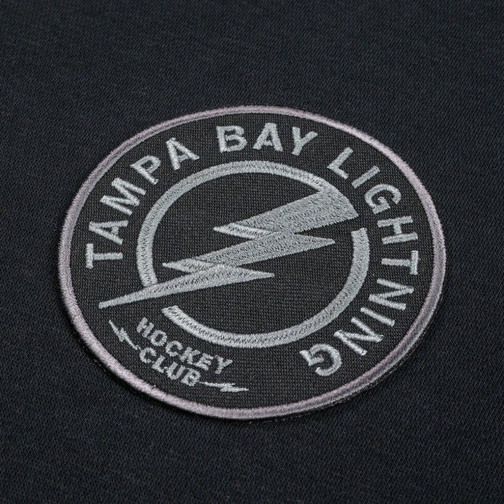 NHL Black Tampa Bay Lightning Levelwear Women's Waterfall Nightfall Pullover Hoodie