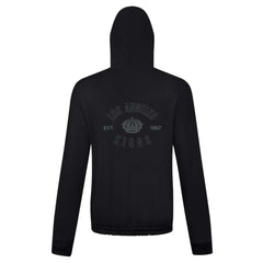 NHL Black Los Angeles Kings Levelwear Women's Waterfall Nightfall Pullover Hoodie