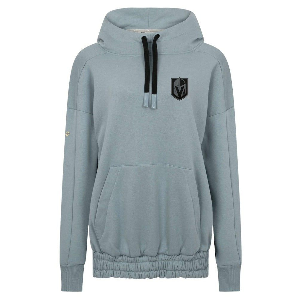 NHL Gray Vegas Golden Knights Levelwear Women's Waterfall Nightfall Pullover Hoodie