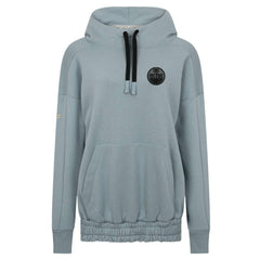 NHL Gray Edmonton Oilers Levelwear Women's Waterfall Nightfall Pullover Hoodie