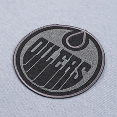 NHL Gray Edmonton Oilers Levelwear Women's Waterfall Nightfall Pullover Hoodie