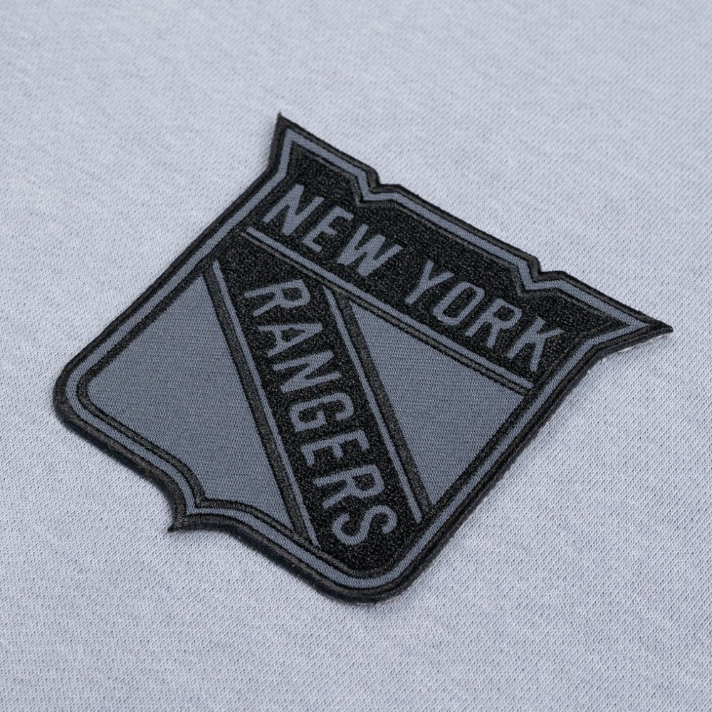 NHL Gray New York Rangers Levelwear Women's Waterfall Nightfall Pullover Hoodie