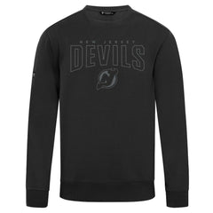 NHL Black New Jersey Devils Levelwear Zane Darkmoon Pullover Sweatshirt