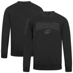 NHL Black Carolina Hurricanes Levelwear Zane Darkmoon Pullover Sweatshirt