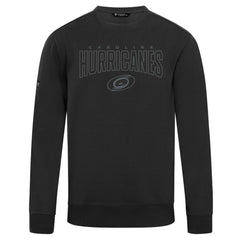 NHL Black Carolina Hurricanes Levelwear Zane Darkmoon Pullover Sweatshirt
