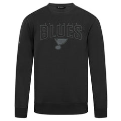 NHL Black St. Louis Blues Levelwear Zane Darkmoon Pullover Sweatshirt