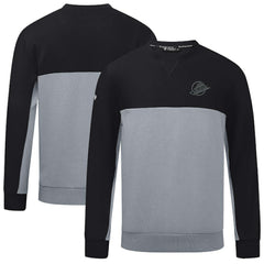 NHL Black/Gray Vancouver Canucks Levelwear Legacy Nightfall Pullover Sweatshirt