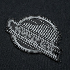 NHL Black/Gray Vancouver Canucks Levelwear Legacy Nightfall Pullover Sweatshirt