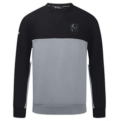 NHL Black/Gray Vegas Golden Knights Levelwear Legacy Nightfall Pullover Sweatshirt