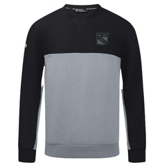 NHL Black/Gray New York Rangers Levelwear Legacy Nightfall Pullover Sweatshirt