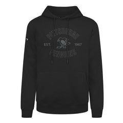 NHL Black Pittsburgh Penguins Levelwear Podium Abyssal Pullover Hoodie