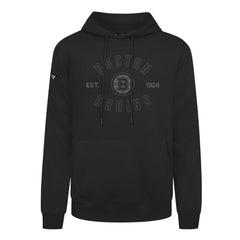 NHL Black Boston Bruins Levelwear Podium Abyssal Pullover Hoodie