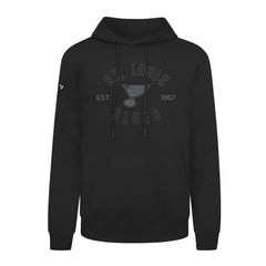 NHL Black St. Louis Blues Levelwear Podium Abyssal Pullover Hoodie