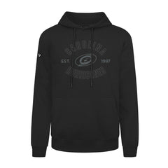 NHL Black Carolina Hurricanes Levelwear Podium Abyssal Pullover Hoodie