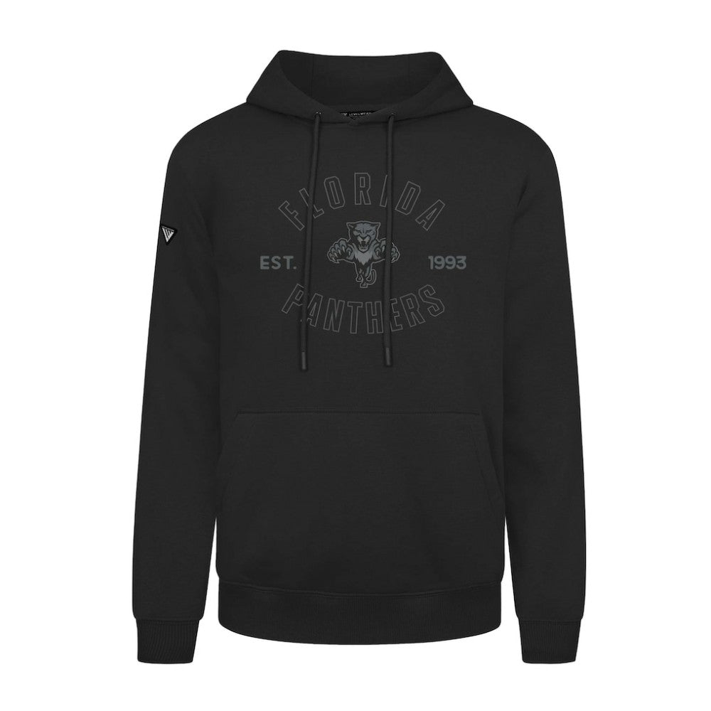 NHL Black Florida Panthers Levelwear Podium Abyssal Pullover Hoodie