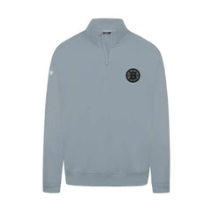 NHL Gray Boston Bruins Levelwear Murray Nightfall Quarter-Zip Jacket