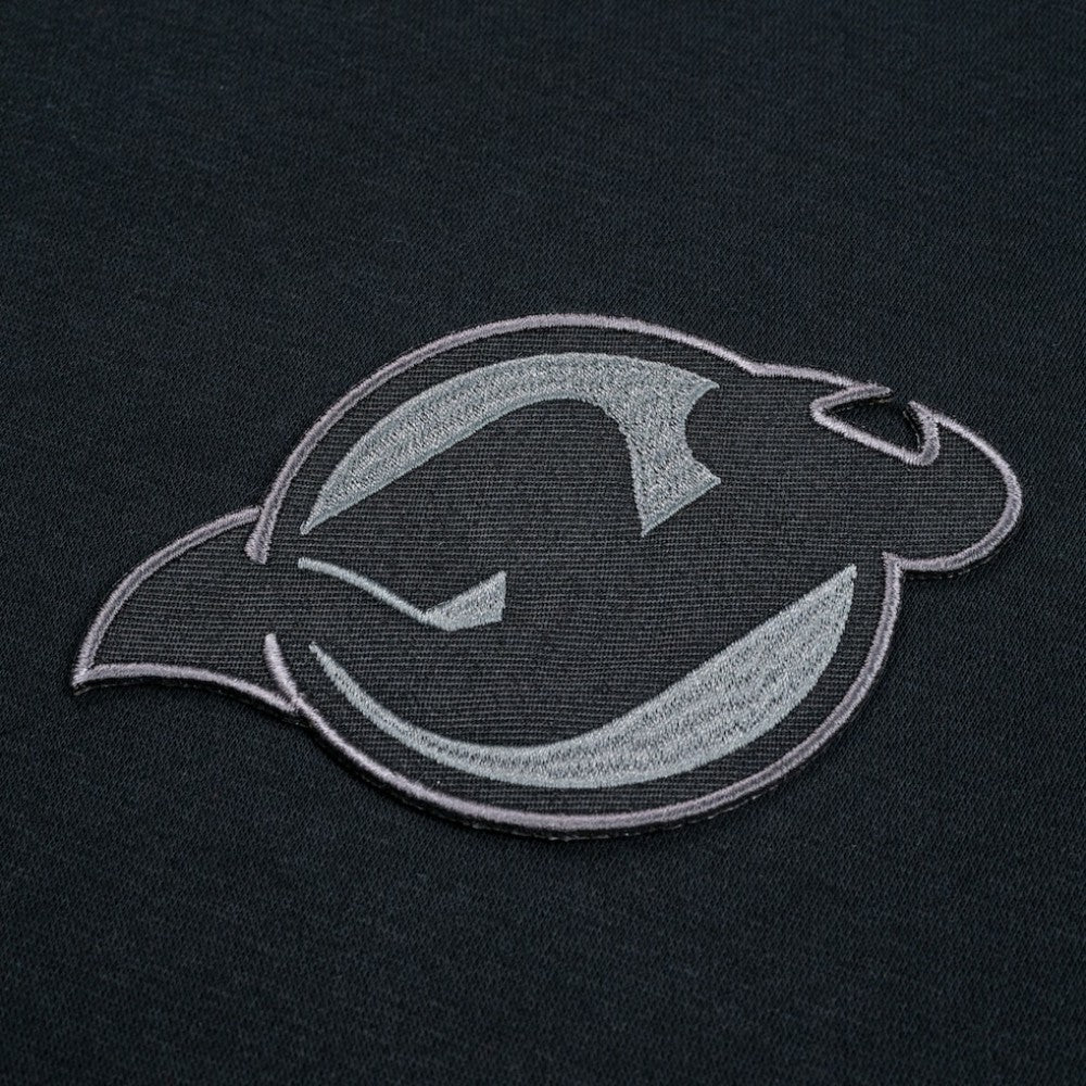 NHL Black New Jersey Devils Levelwear Murray Nightfall Quarter-Zip Jacket