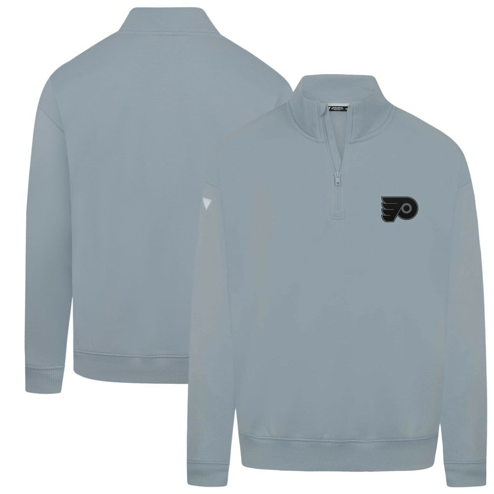 NHL Gray Philadelphia Flyers Levelwear Murray Nightfall Quarter-Zip Jacket