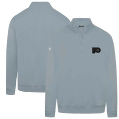 NHL Gray Philadelphia Flyers Levelwear Murray Nightfall Quarter-Zip Jacket
