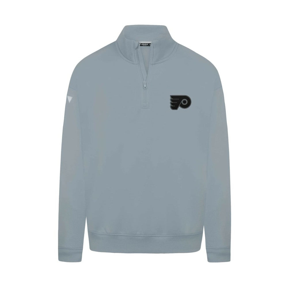 NHL Gray Philadelphia Flyers Levelwear Murray Nightfall Quarter-Zip Jacket